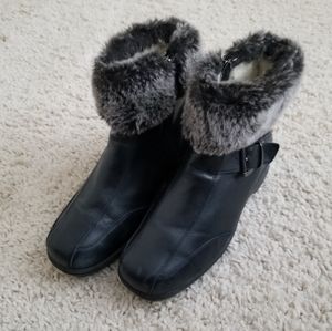 Blondo Canada Leather Wool Lined Winter Boots 8.5